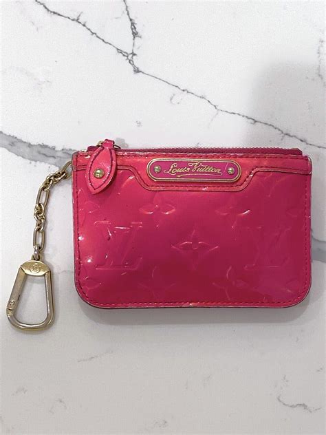 pink louis vuitton keychain|louis vuitton key pouch wallet.